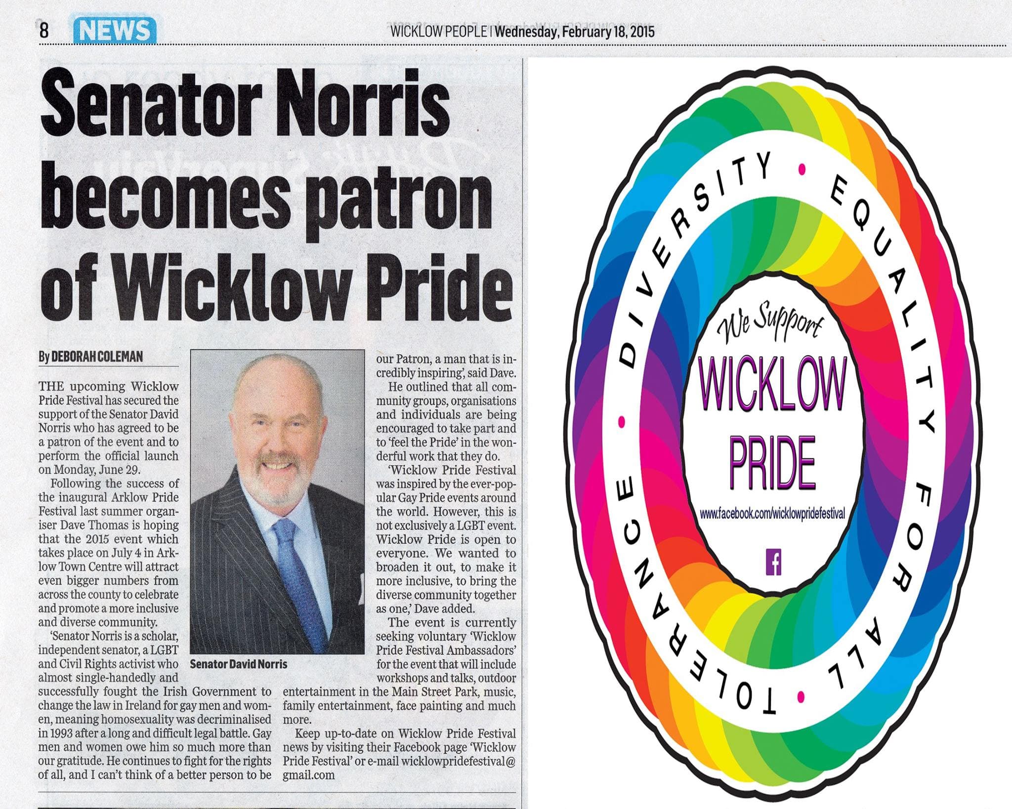 Gallery photo for Wicklow Pride®️ Foundation