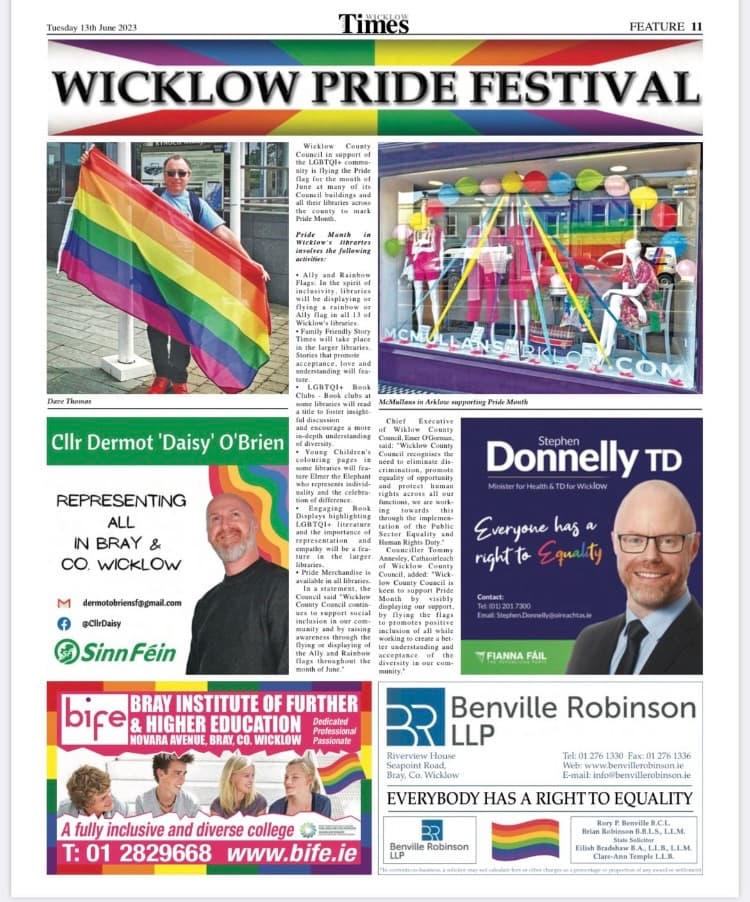 Gallery photo for Wicklow Pride®️ Foundation